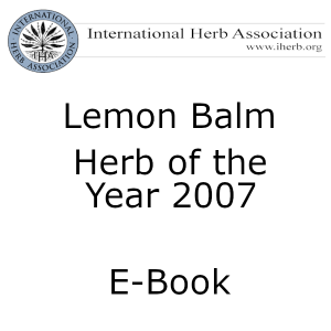 Lemon Balm - E-book