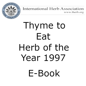 Thyme to Eat - E-book